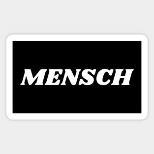 Jewish Gift, Yiddish MENSCH Magnet